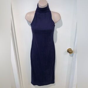 Thrifted Unbranded Navy Dress size small